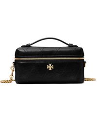Tory Burch - Charlie Quilted Vanity Case - Lyst