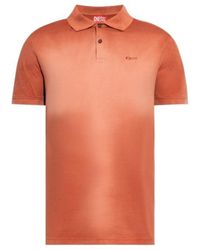 DIESEL - T-Rejust-R3 Logo-Embroidered Polo Shirt - Lyst