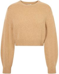 KHAITE - Masie Wool And Cashmere-Blend Sweater - Lyst