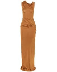 Rick Owens - Shailee Draped Jersey Gown - Lyst