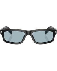 Prada - Eyewear Rectangular Frame Sunglasses - Lyst