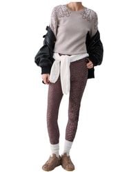 Liu Jo - Jacquard Sweater - Lyst