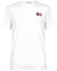 Moncler - Logo Crew Neck T-Shirt - Lyst