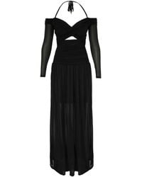 Zimmermann - Halterneck Cut-Out Dress - Lyst