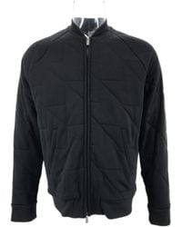 Armani Collezioni - Long-Sleeved Zipper Casual Jacket - Lyst