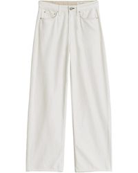 Rag & Bone - High-Rise Straight-Leg Jeans - Lyst
