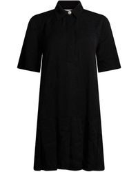 Ganni - Solid Color Flared Skirt - Lyst