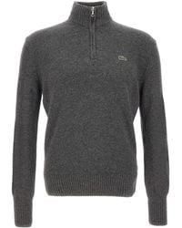Lacoste - ラコステ ハーフジップ ハイネックジャンパー - Lyst