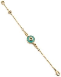 Gucci - Interlocking 18K Chain Bracelet - Lyst