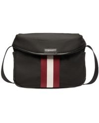 Bally - Code Logo Patch Crossbody Bag - Lyst