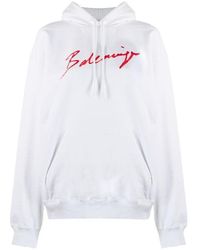 Balenciaga - Back Pulled Hoodie - Lyst