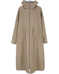 Herno - Drawstring-Waist Hooded Coat - Lyst