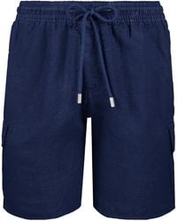 Vilebrequin - Elasticated Waistband Cargo Shorts - Lyst