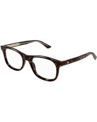 Montblanc - Eyewear Square Frame Glasses - Lyst