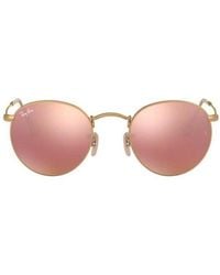 Ray-Ban - Round Frame Sunglasses - Lyst