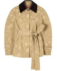 Erdem - Poppy Jacquard Oversized Jacket - Lyst