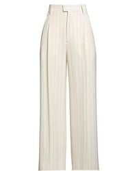 Isabel Marant - High-Waisted Striped Wide-Leg Pants - Lyst