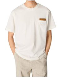 Bottega Veneta - Short Sleeved Crewneck T-Shirt - Lyst