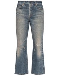 AllSaints - Ida Cropped Jeans - Lyst