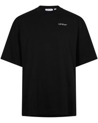 Off-White c/o Virgil Abloh - Off Half Arrow Oversized T-Shirt - Lyst