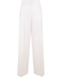 RED Valentino - Wide-Leg Casual Pants - Lyst