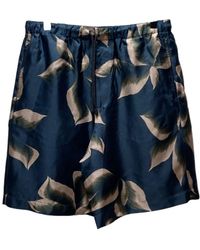 Dries Van Noten - Elastic Waist Shorts - Lyst