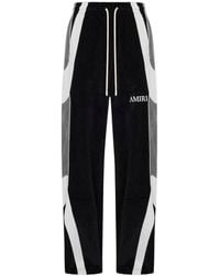 Amiri - Logo Detailed Drawstring Sweatpants - Lyst