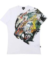 Just Cavalli - Item O-Neck Short-Sleeved T-Shirt - Lyst