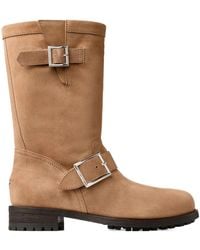 Jimmy Choo - 'Biker Mid' Boots - Lyst