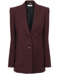 Chloé - Chloé Single-Breasted Blazer - Lyst