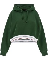 DSquared² - Long-Sleeve Hooded Sweatshirt - Lyst