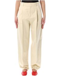 Soeur - Graham Pleated Wide-Leg Pants - Lyst