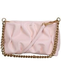 Coccinelle - Chain-Handle Leather Satchel Bag - Lyst