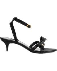 Balenciaga - Bow Detailed Strapped Sandals - Lyst