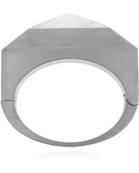 Rick Owens - Logo Engraved Bracelet - Lyst