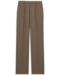 Saint Laurent - Mid-Rise Tailored Pants - Lyst