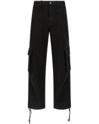 Loewe - Straight-Leg Cargo Trousers - Lyst