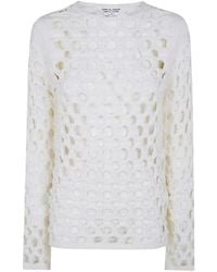 Comme des Garçons - Cut-Out Sweater - Lyst