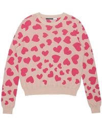 Sportmax - Love Pattern Pullover - Lyst