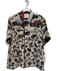 Sacai - Pattern-Printed Short-Sleeved Shirt - Lyst
