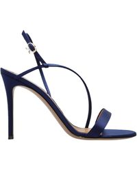 Gianvito Rossi - Manhattan Strappy Heeled Sandals - Lyst