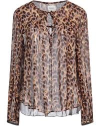 Isabel Marant - Long-Sleeve Top With Colorful Shell Pattern - Lyst