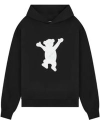 we11done - Logo Print Cotton Hoodie - Lyst