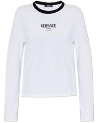 Versace - Long Sleeve Tops - Lyst