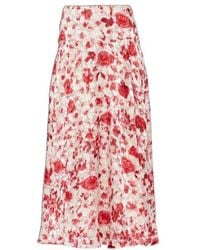Isabel Marant - Hilza Floral-Print Silk-Blend Maxi Skirt - Lyst