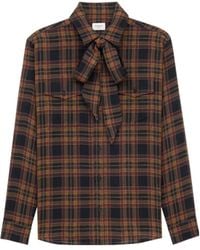 Saint Laurent - Shirts - Lyst