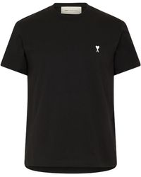 Ami Paris - Logo Short-Sleeved T-Shirt - Lyst