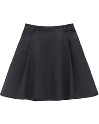Low Classic - Flared Midi Skirt - Lyst