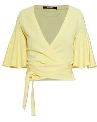Jacquemus - Tied-Waist Detailed Top - Lyst