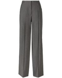 Fendi - Wide-Leg Pleated Trousers - Lyst